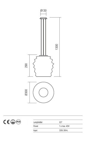 Redo Függeszték 01-1141 MAGMA