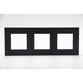 Z-Switch 3-as műanyag keret Fekete