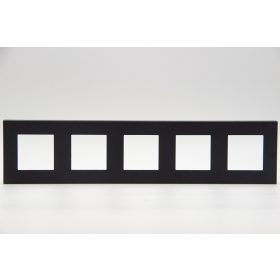 Z-Switch 5-ös műanyag keret Fekete