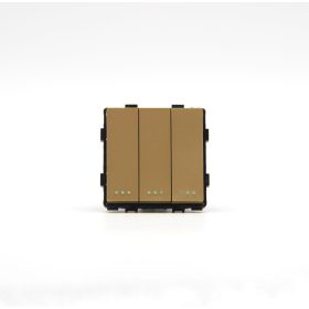   Z-Switch 3x106-os váltó/alternatív kapcsoló (3G2W) billenőkapcsoló Arany