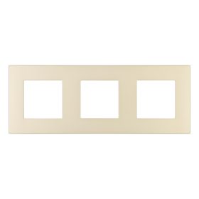 Z-Switch 3-as műanyag keret Arany