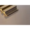 Bambusz falpanel Gold szálcsiszolt fém