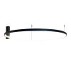 AGARI N - 117 cm - 4K - fekete - two steps switch