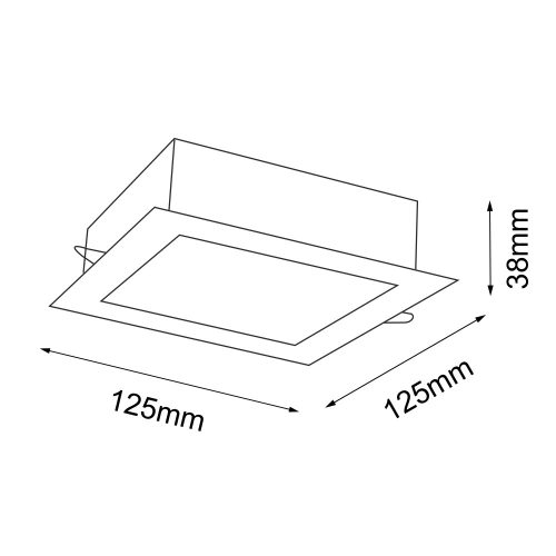 TOTTORI IL W – 10x10 cm – 4K – fehér – IP