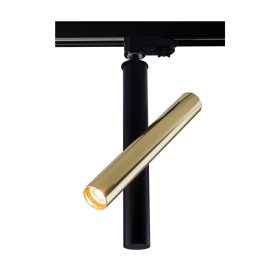 AKADI R 1 track 3F - fekete - polished brass