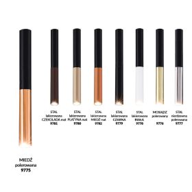 koncówki do alh - polished copper