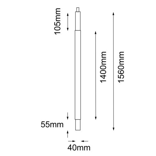 GARDEN - NATSU - 150 cm antracyt