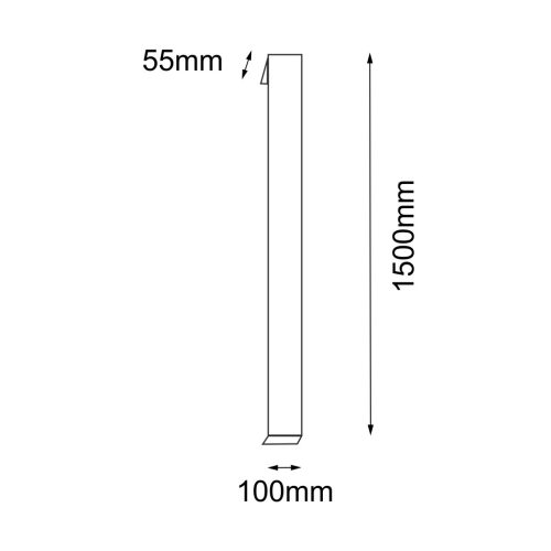 GARDEN - HIKONE - 1,5m - 3K - antracyt
