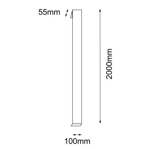 GARDEN - HIKONE - 2m - 3K- antracyt