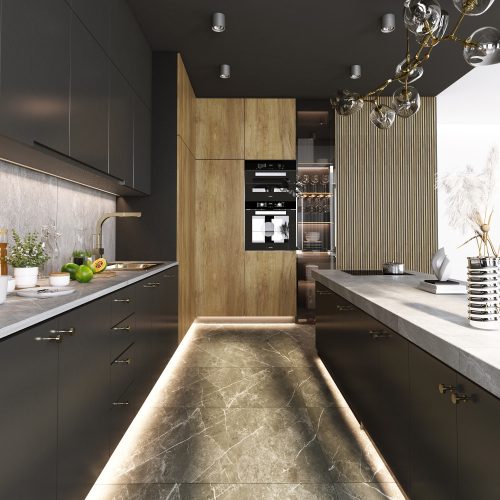 ASTI Oak Gold falpanel