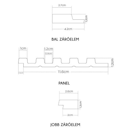 ASTI Oak Craft falpanel