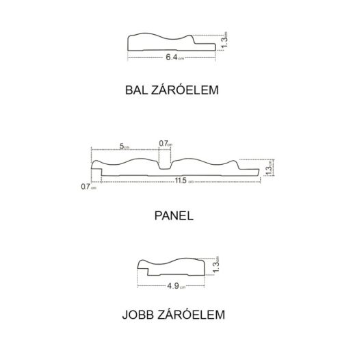 VERSAL White falpanel