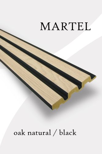 MARTEL Oak Natural/Black falpanel