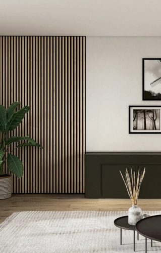 MARTEL Oak Natural/Black falpanel