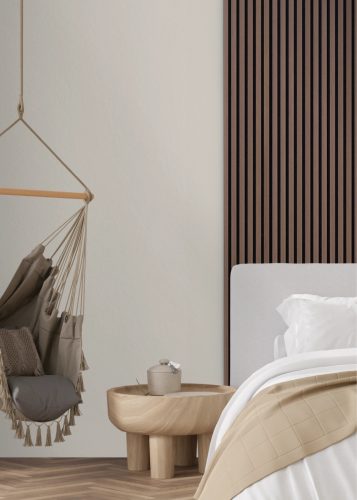 COLETTE Oak Brown/Black akusztikus falpanel