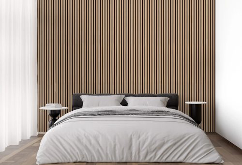 COLETTE Oak Natural/Black akusztikus falpanel