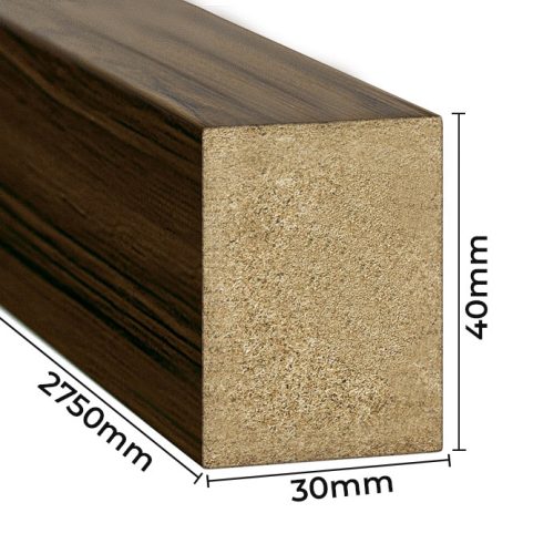 Standard léc 4x3 sötétbarna