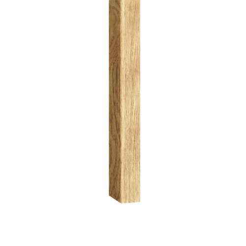 Slim léc 1,6x3 furnérozott tölgy