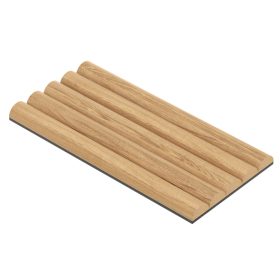 Hajlítható bordázott panel natúr tölgy