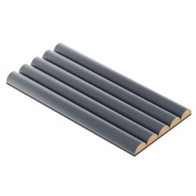 Hajlítható bordázott panel antracit