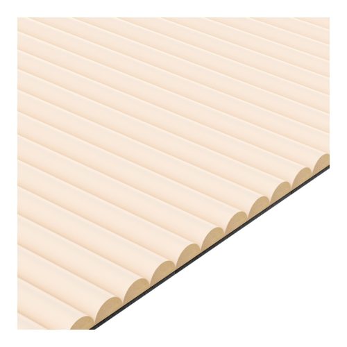 Hajlítható bordázott panel bézs