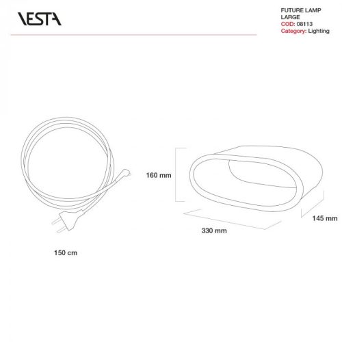 Vesta Future asztali lámpa