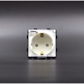 Z-Switch Dugalj 230V csapfedeles IP44 (2P+F) Fehér