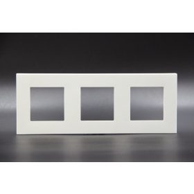 Z-Switch 3-as műanyag keret Fehér